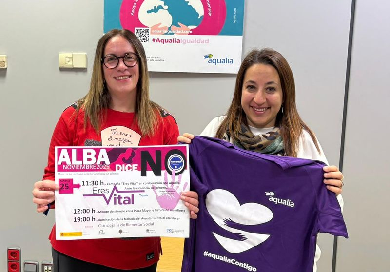 25N en Alba de Tormes: reto Eres Vital contra la violencia