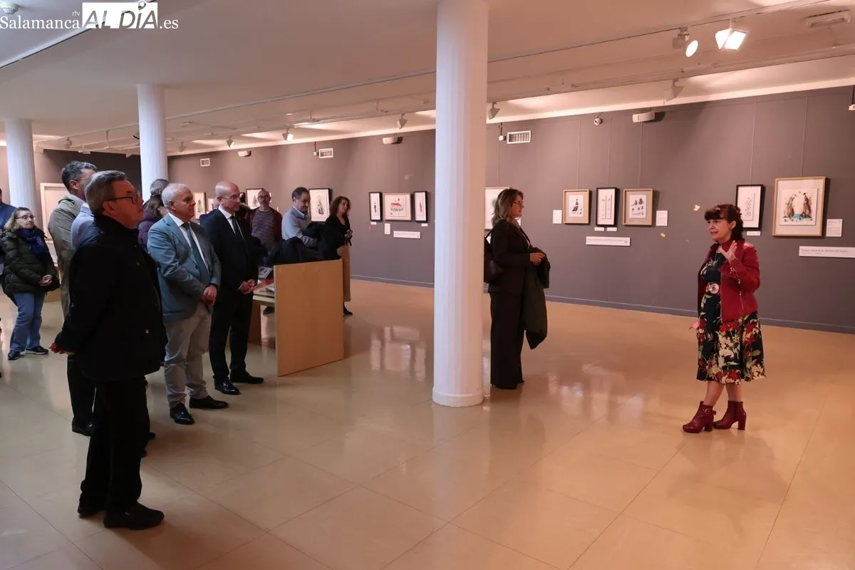 Foto 9 - FOTOS | Violeta Monreal inaugura su exposici&oacute;n "Cuando la Tierra Habla" en Salamanca