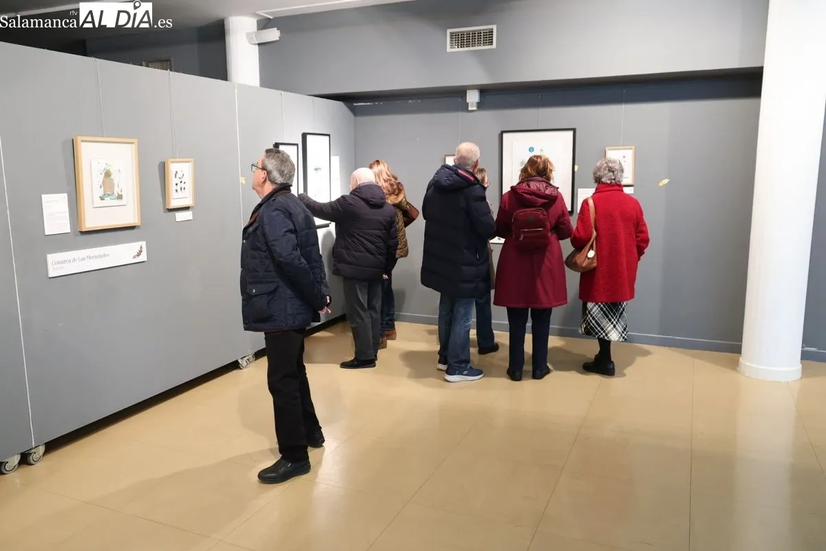 Foto 4 - FOTOS | Violeta Monreal inaugura su exposici&oacute;n "Cuando la Tierra Habla" en Salamanca