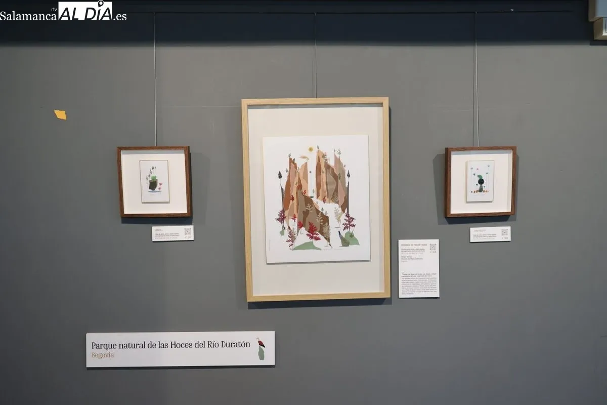 Foto 3 - FOTOS | Violeta Monreal inaugura su exposici&oacute;n "Cuando la Tierra Habla" en Salamanca