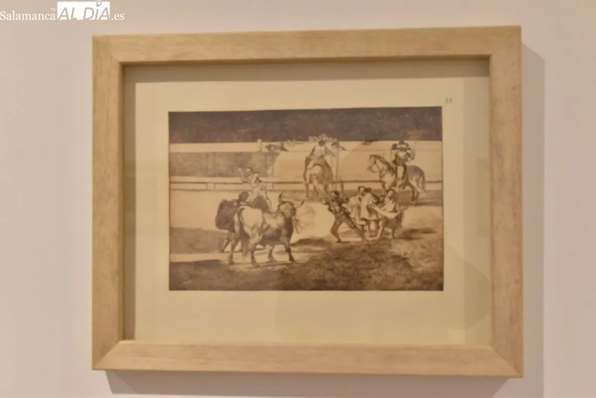 Santa Marta expone 'La Tauromaquia de Goya' hasta marzo de 2026. Foto Vanesa Martins