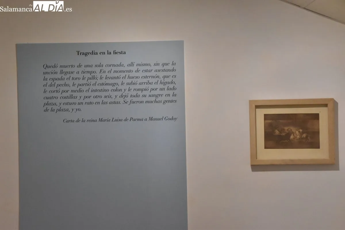 Santa Marta expone 'La Tauromaquia de Goya' hasta marzo de 2026. Foto Vanesa Martins