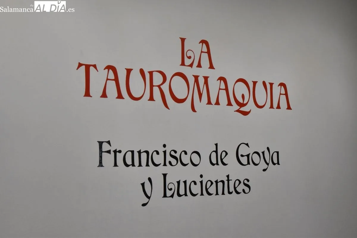 Santa Marta expone 'La Tauromaquia de Goya' hasta marzo de 2026. Foto Vanesa Martins