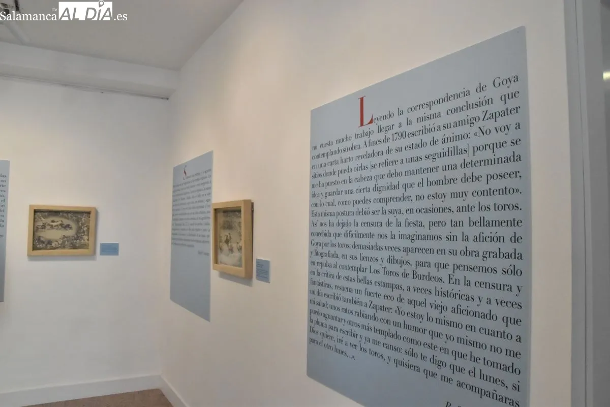 Santa Marta expone 'La Tauromaquia de Goya' hasta marzo de 2026. Foto Vanesa Martins