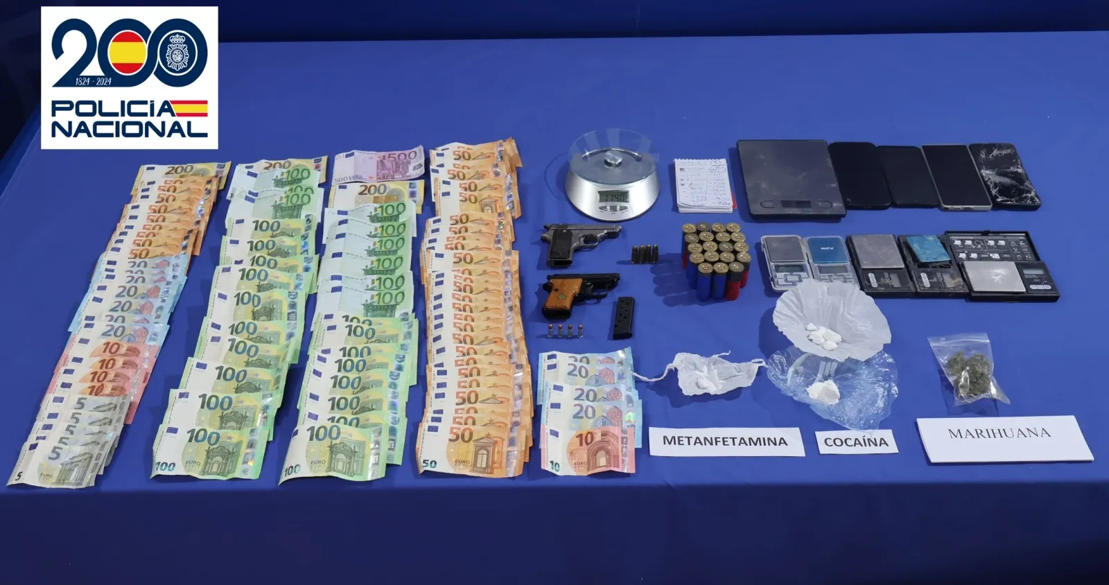 Foto 2 - Cae un clan familiar que vend&iacute;a coca&iacute;na en 'b&uacute;nkeres' en Salamanca y Santa Marta