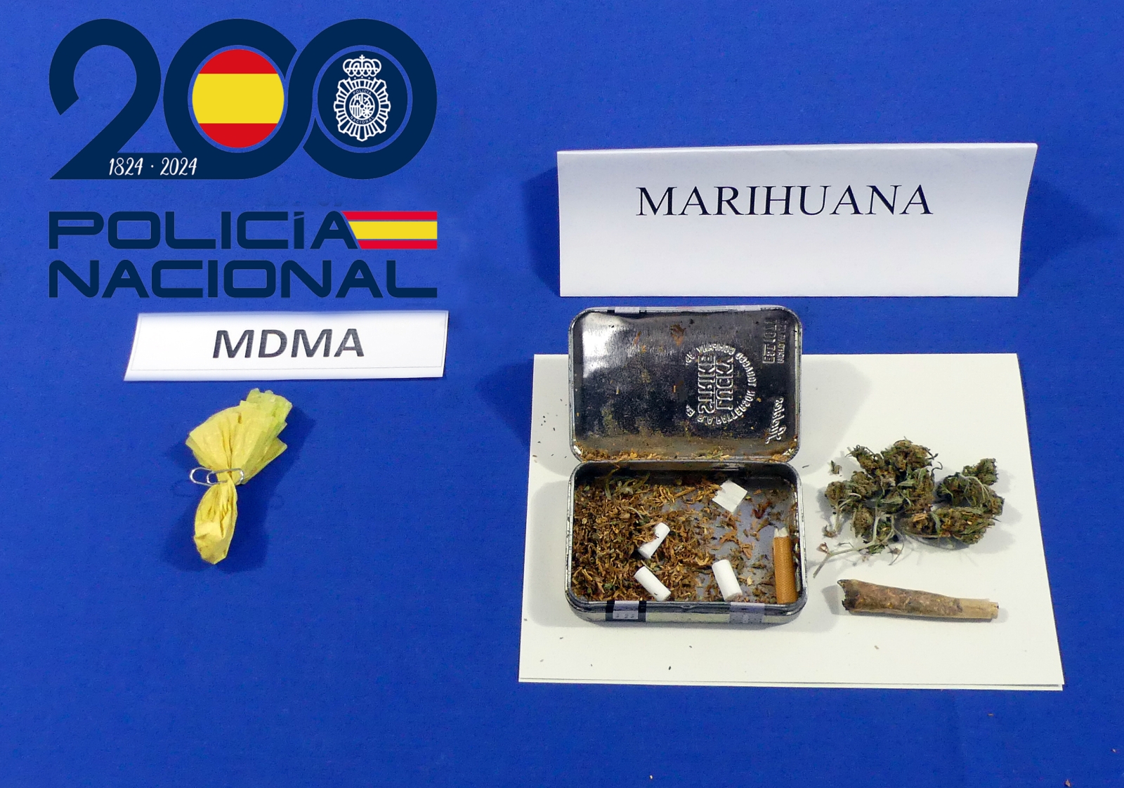 Detenido en Salamanca con MDMA y marihuana por la Policía Nacional