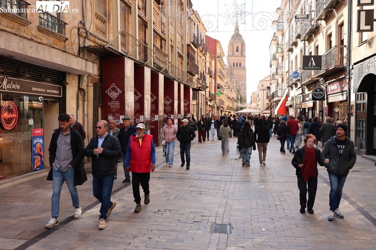Salamanca gana habitantes gracias a la población extranjera
