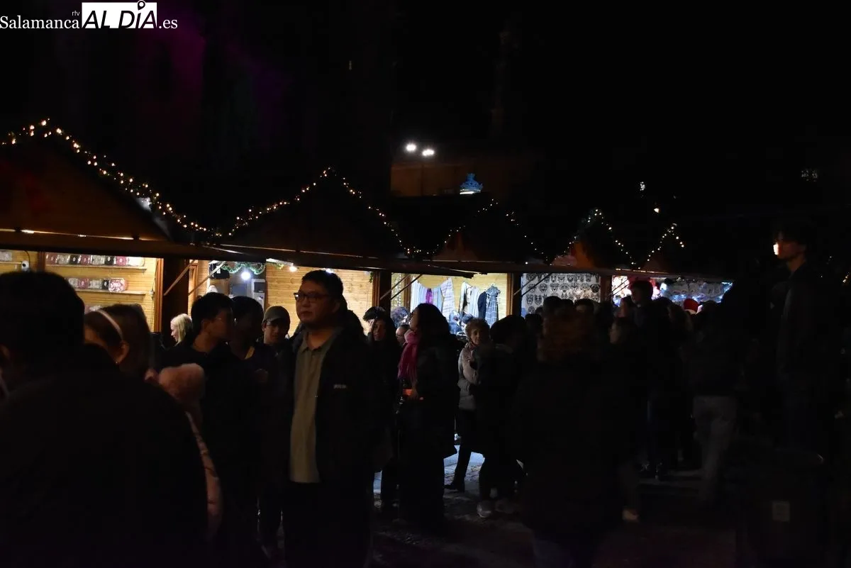 Iluminación y adornos de Navidad en Salamanca. Fotos: Vanesa Martins