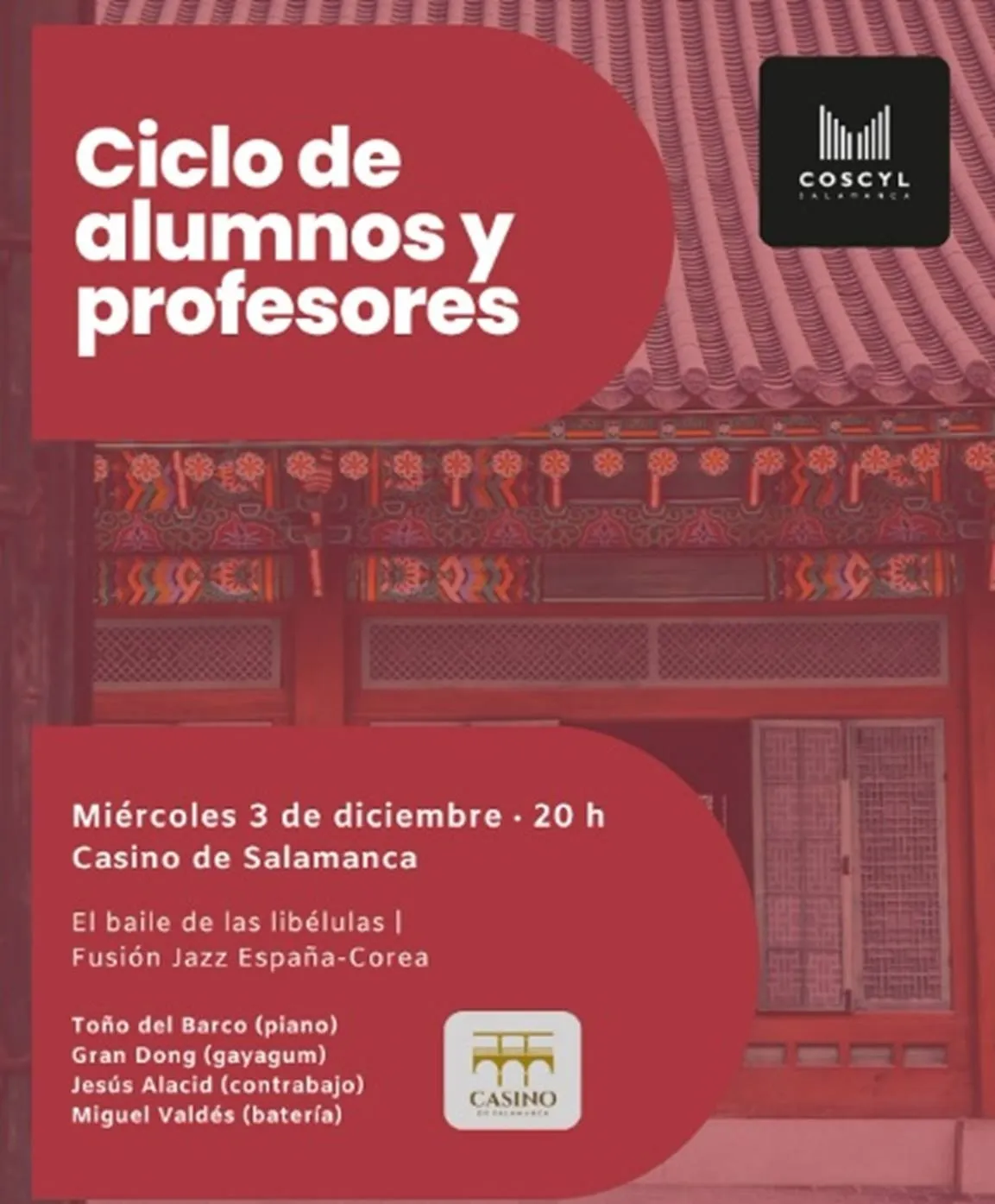 Foto 13 - Agenda cultural del Casino de Salamanca para diciembre con m&aacute;s de 20 eventos