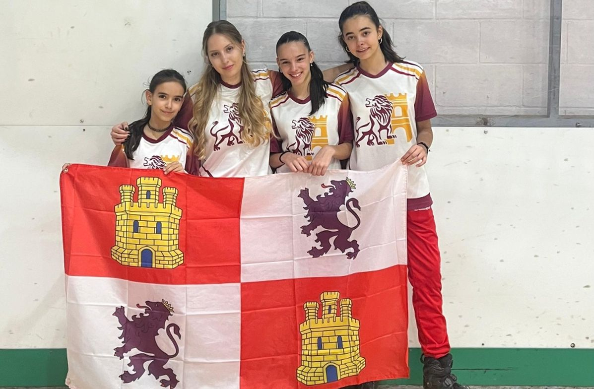 Patinadoras del Rollslam de Salamanca, cuartas en el Campeonato de España
