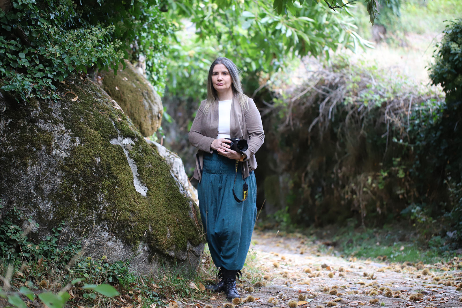 FOTOS | Rosa Gómez hace respirar a las figuras de la Catedral de Salamanca