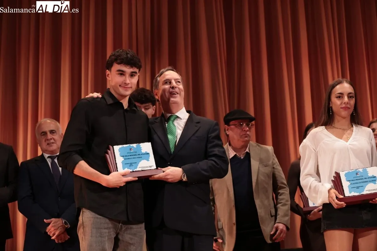 La Gala del Atletismo de Castilla y León premia en Santa Marta a los mejores de 2025: estos son los ganadores | FOTOS: David Sañudo 