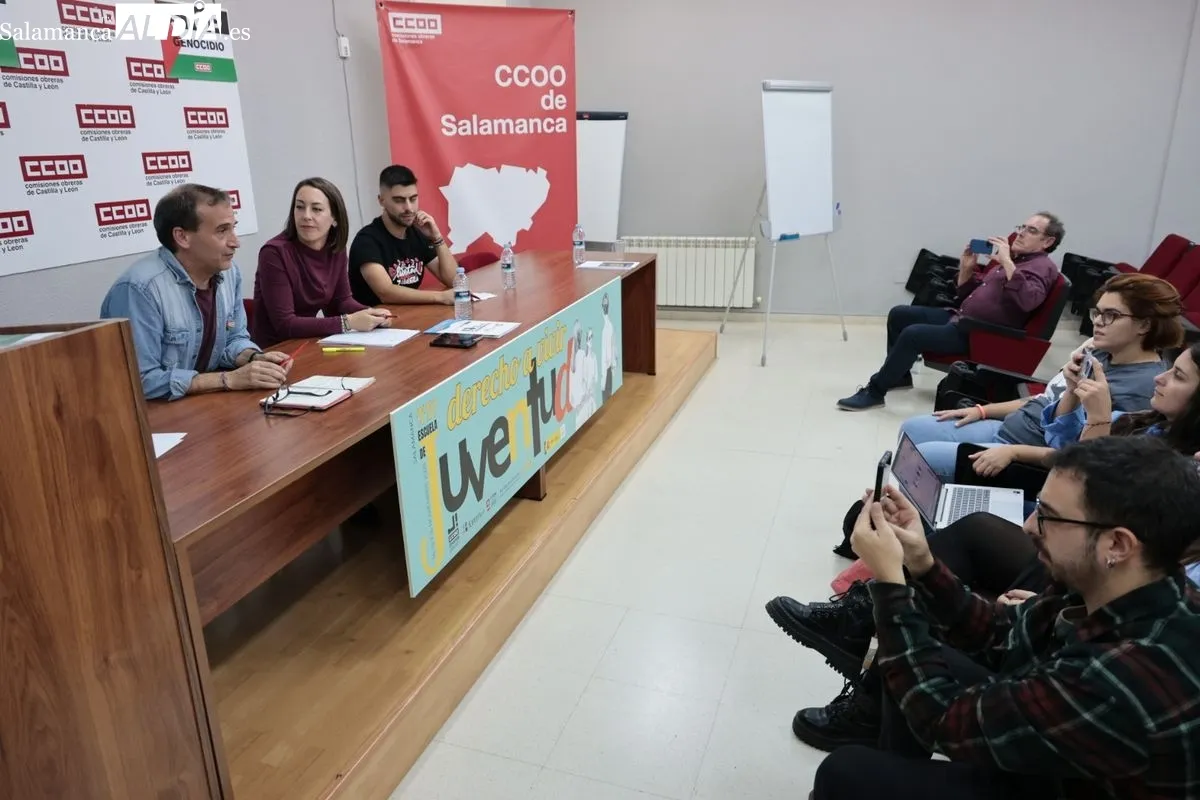 XXI Escuela de Juventud de CCOO de Salamanca | FOTOS: David Sañudo 