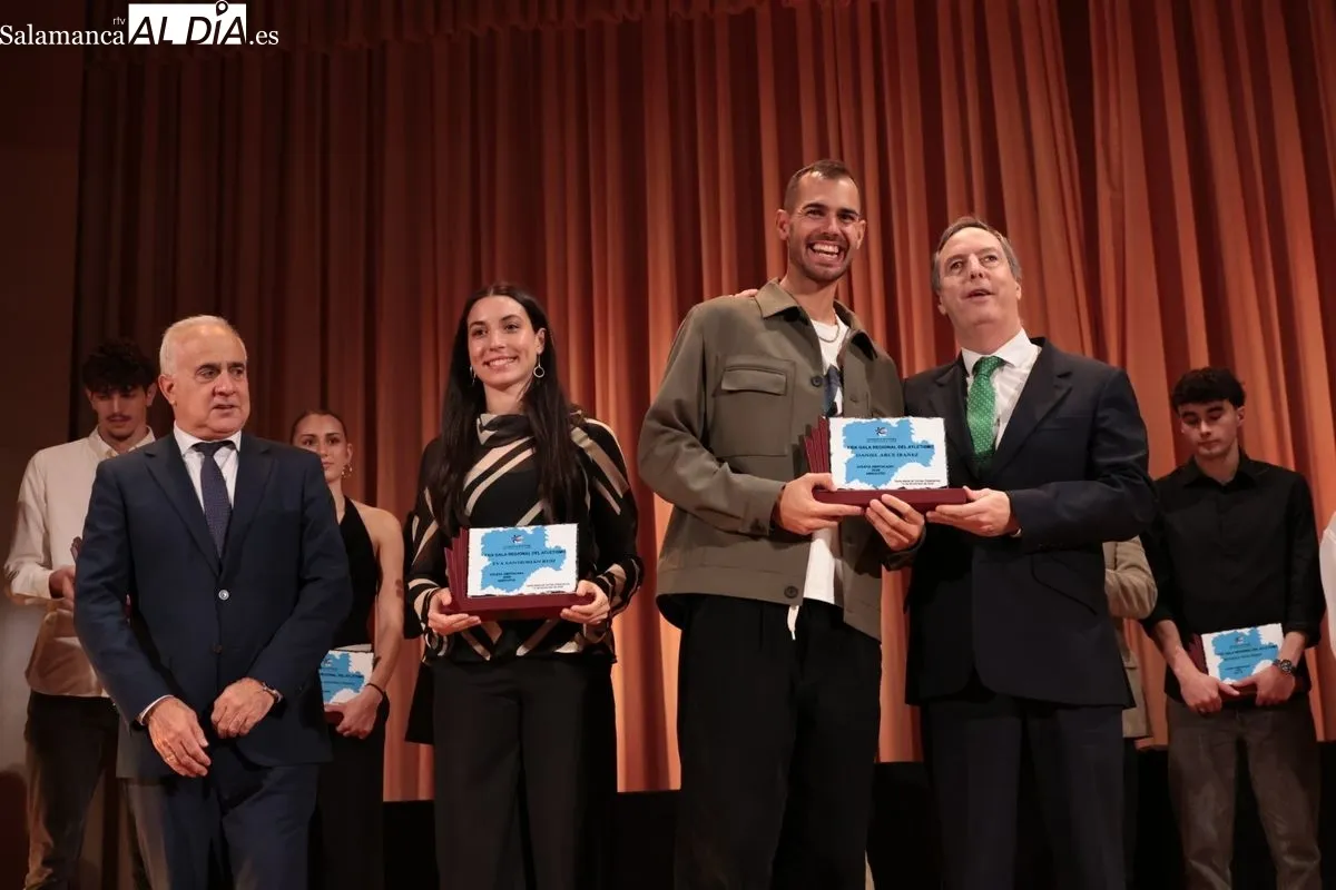La Gala del Atletismo de Castilla y León premia en Santa Marta a los mejores de 2025: estos son los ganadores | FOTOS: David Sañudo 