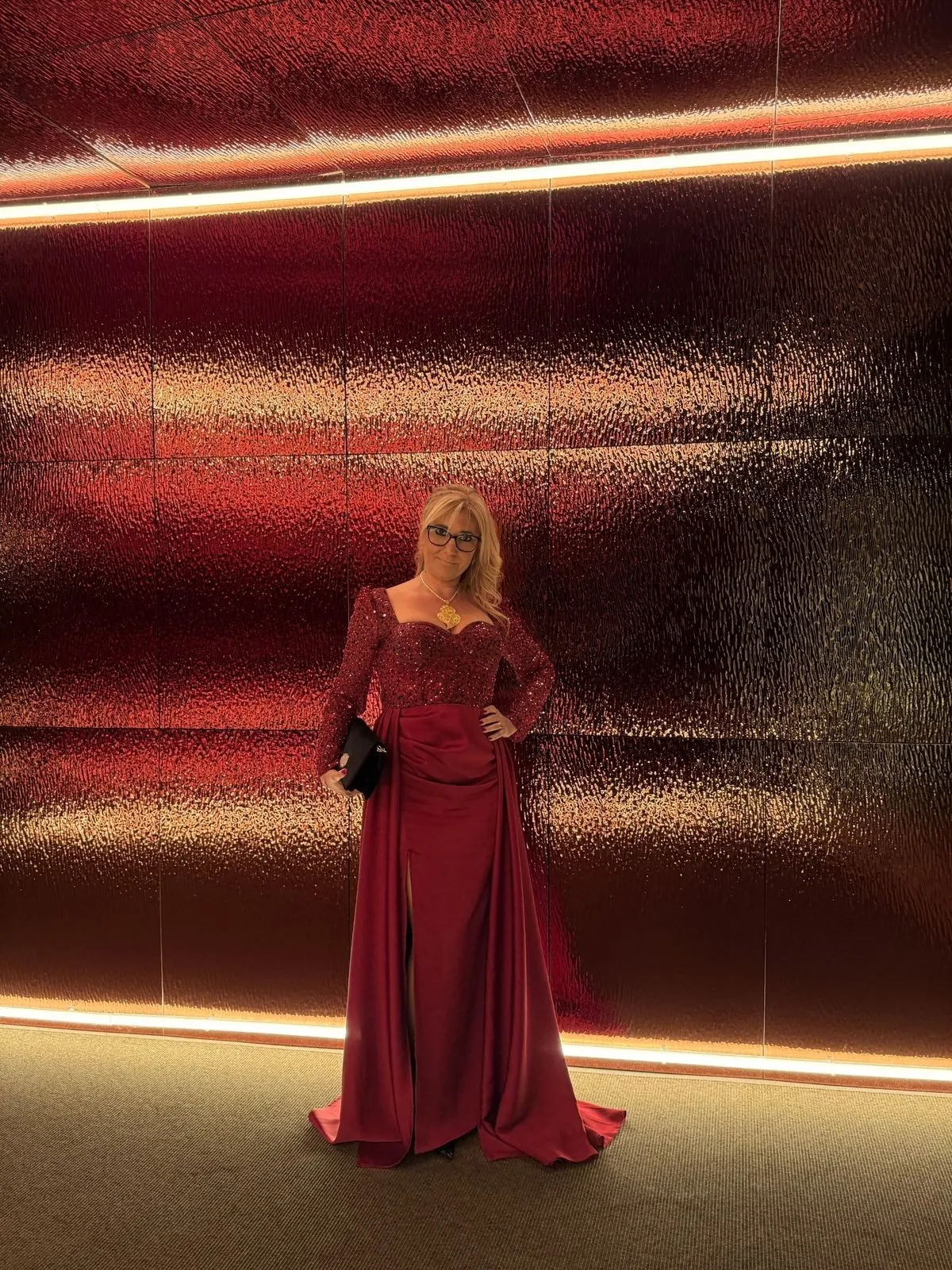La diseñadora salmantina Queralt Ruiz, en la Gala celebrada en Madrid