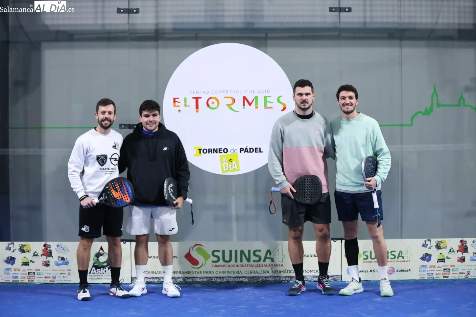 Segunda jornada del Torneo de Pádel SALAMANCArtv AL DÍA | Fotos: David Sañudo