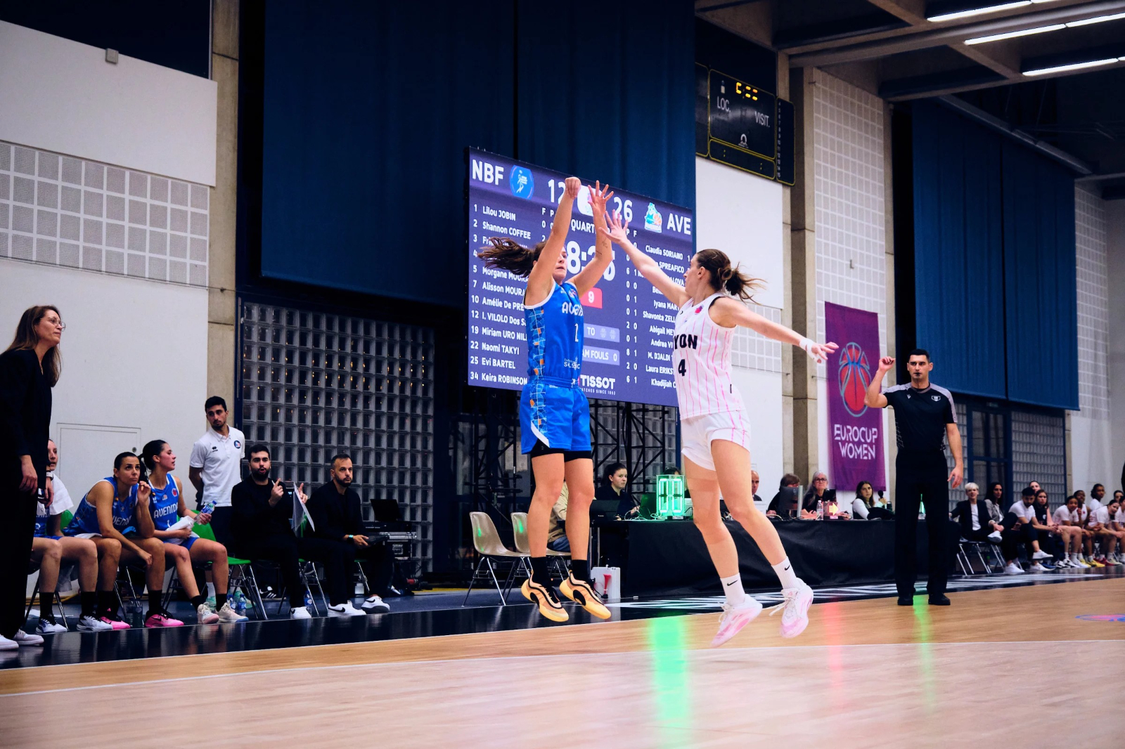 El Perfumerías Avenida se clasifica en Nyon para los dieciseisavos de final de la Eurocup con dudas... y Montañana respira un poco (72-82)