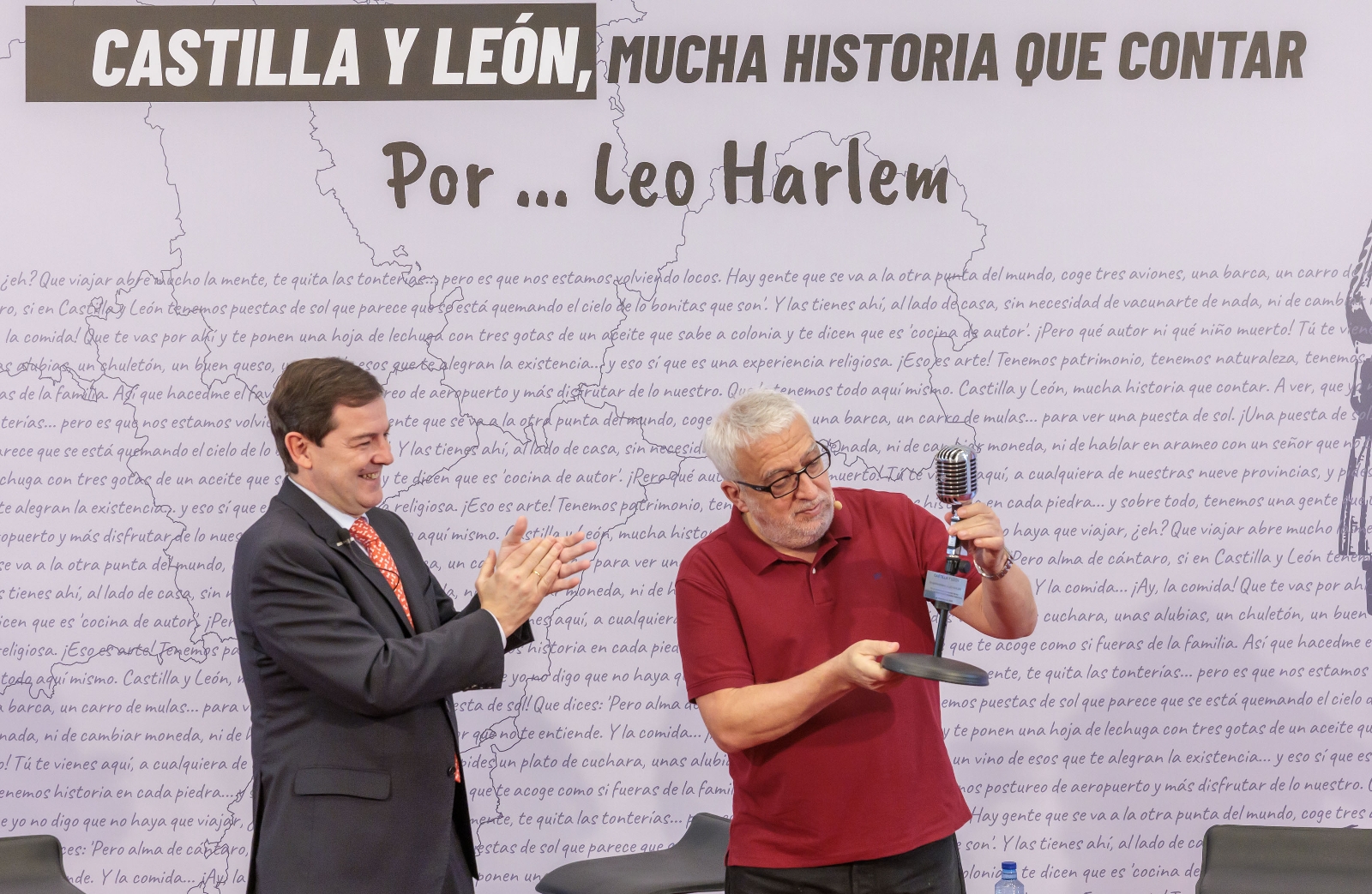 Leo Harlem narrará la historia de Castilla y León en 52 hitos