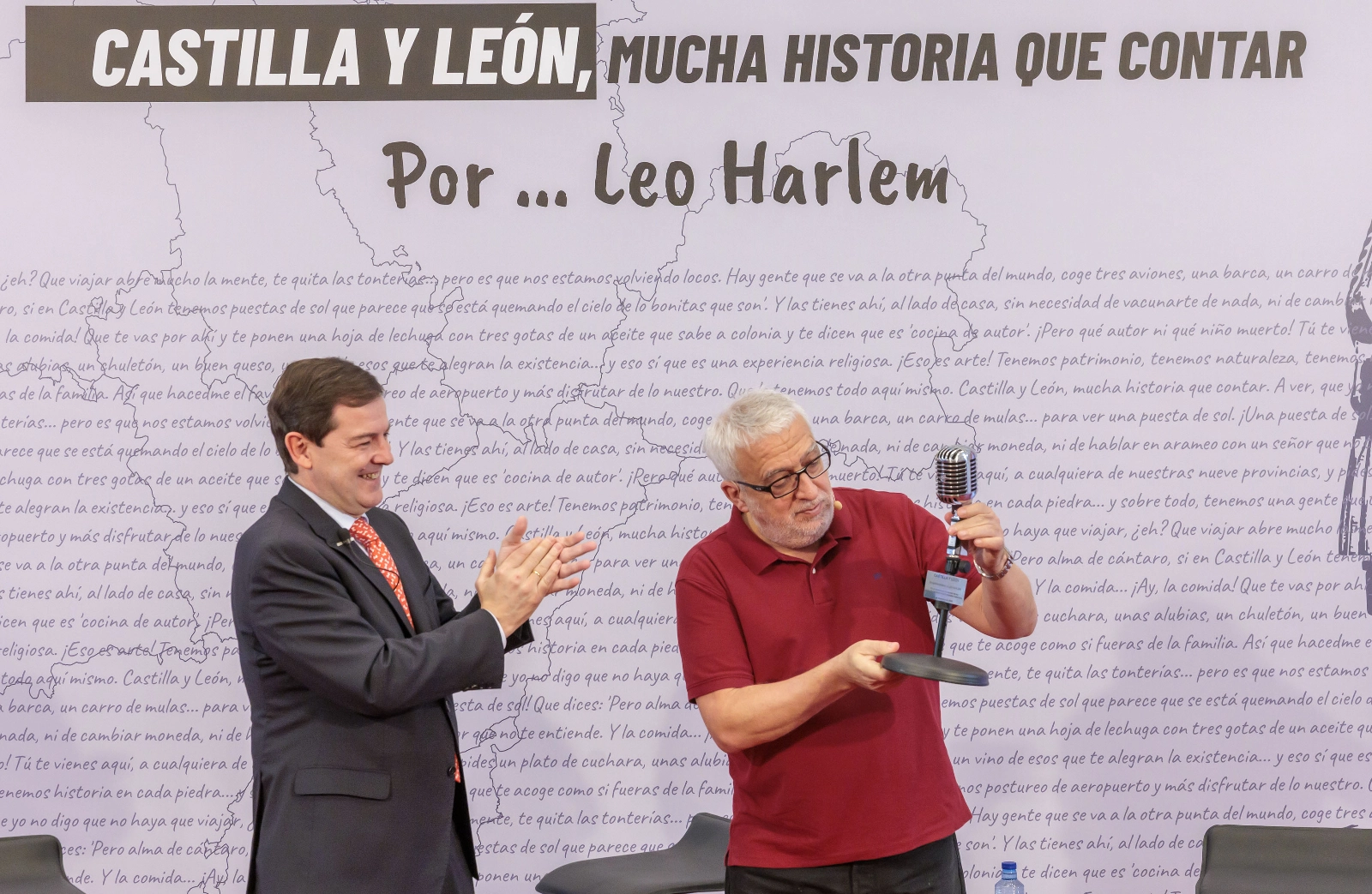 Leo Harlem pondrá voz a 52 hitos de la historia de Castilla y León   