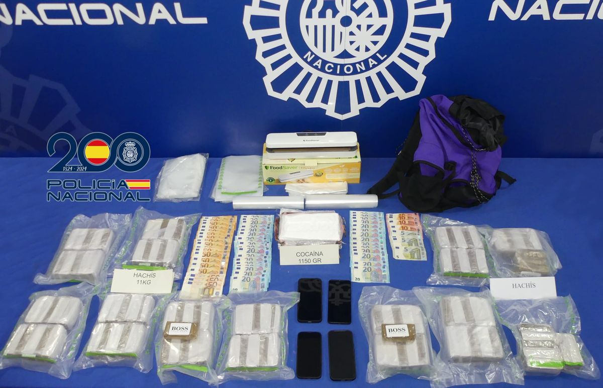 Detenidos en Salamanca con 12 kg de droga tras persecución policial
