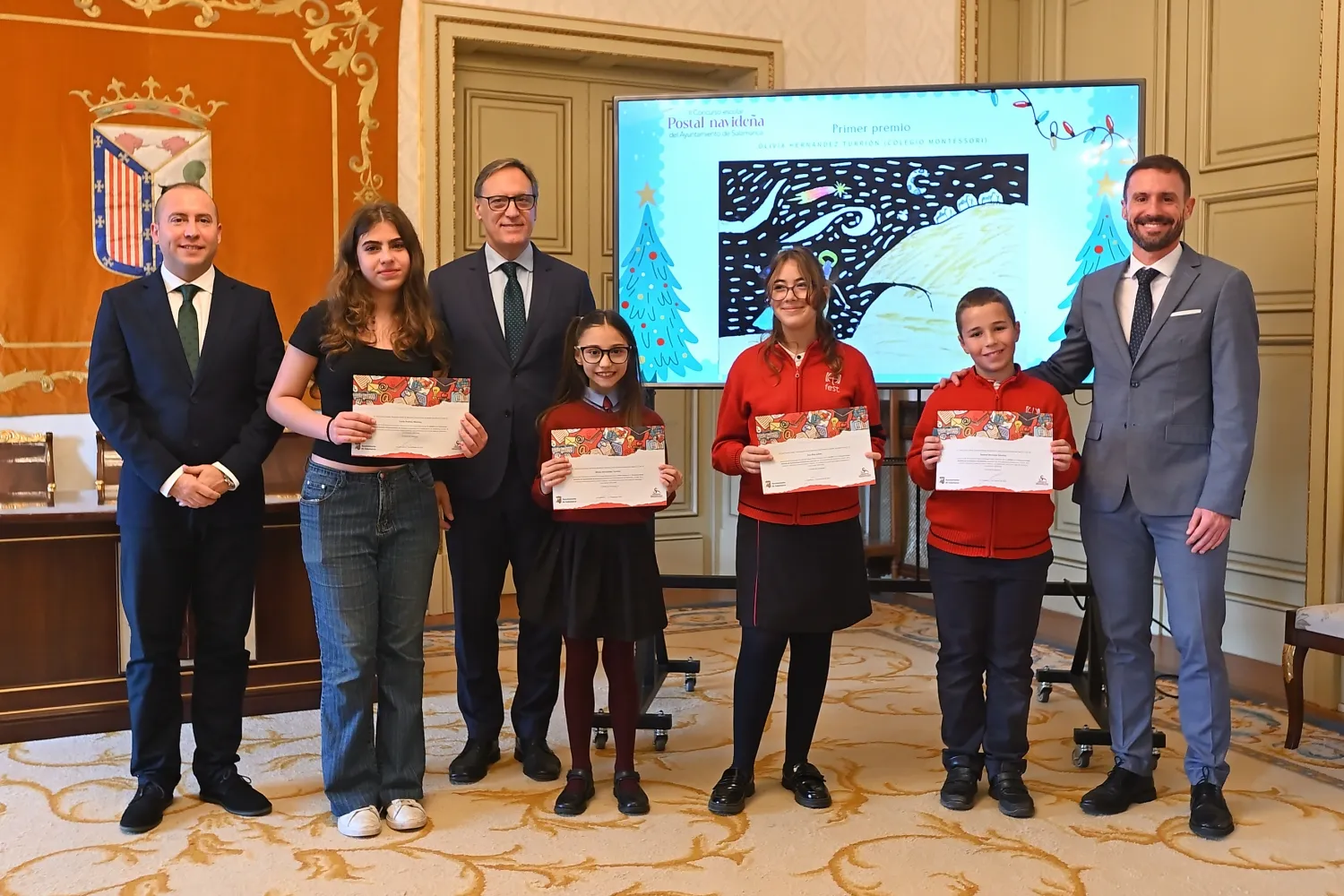 II Concurso de Postales Navideñas del Ayuntamiento de Salamanca