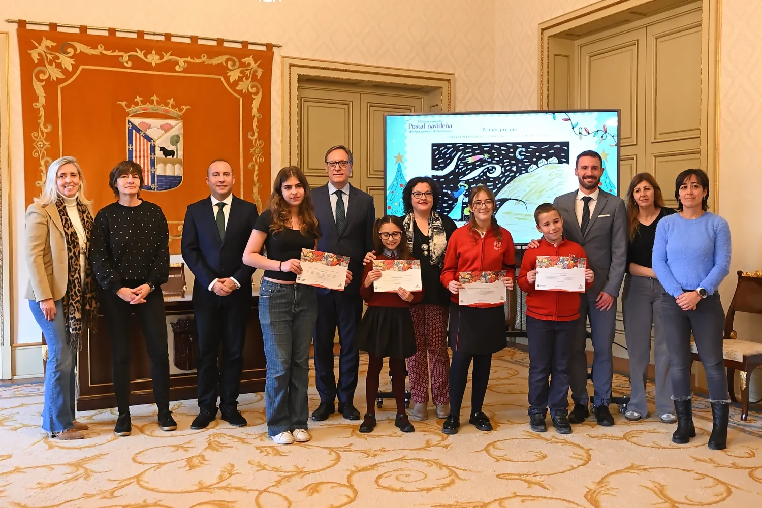 II Concurso de Postales Navideñas del Ayuntamiento de Salamanca