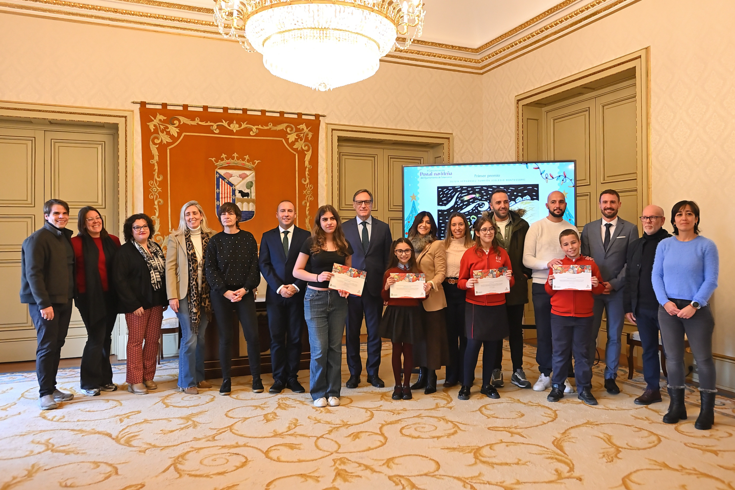 Concurso Postales Navideñas Salamanca: Olivia Hernández gana