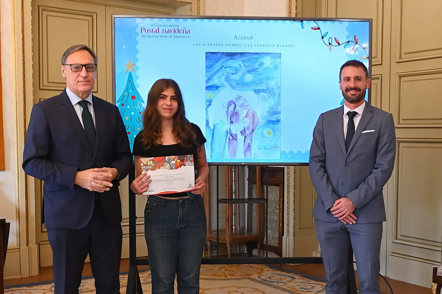 II Concurso de Postales Navideñas del Ayuntamiento de Salamanca