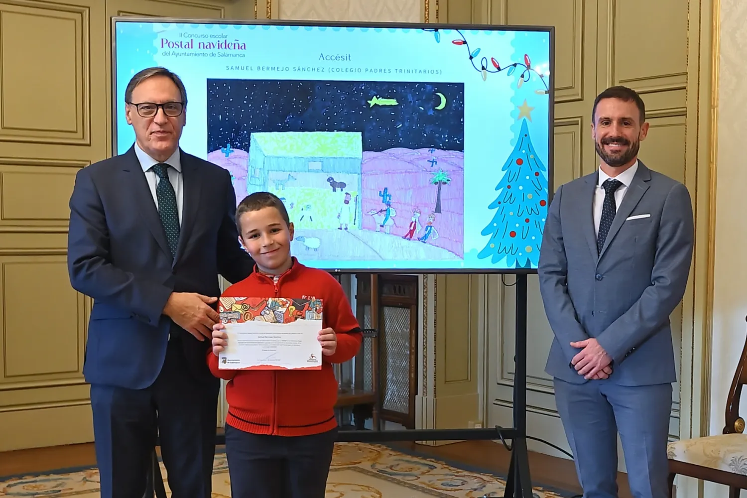 II Concurso de Postales Navideñas del Ayuntamiento de Salamanca