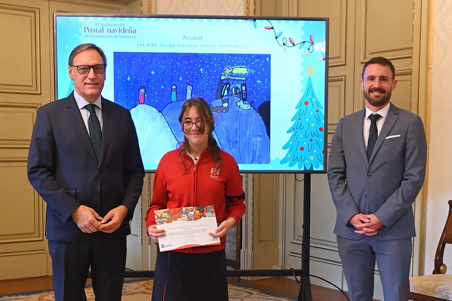 II Concurso de Postales Navideñas del Ayuntamiento de Salamanca