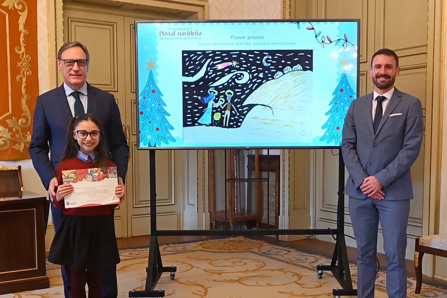 II Concurso de Postales Navideñas del Ayuntamiento de Salamanca