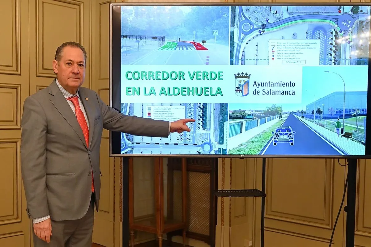 Presentación en el Ayuntamiento del nuevo corredor verde conectará La Aldehuela con Santa Marta y Cabrerizos
