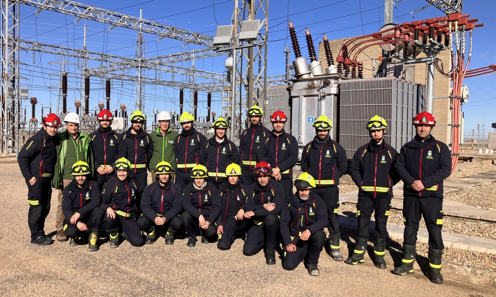 i-DE forma a los Bomberos de Salamanca en seguridad eléctrica