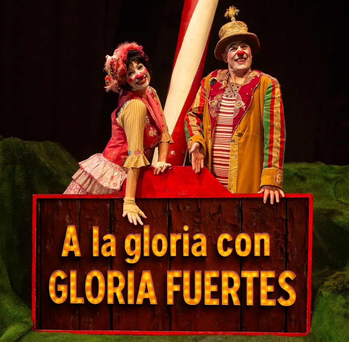 Domingo, 25 de enero.  El Teatro de Malta presenta la obra familiar A la gloria con Gloria Fuertes