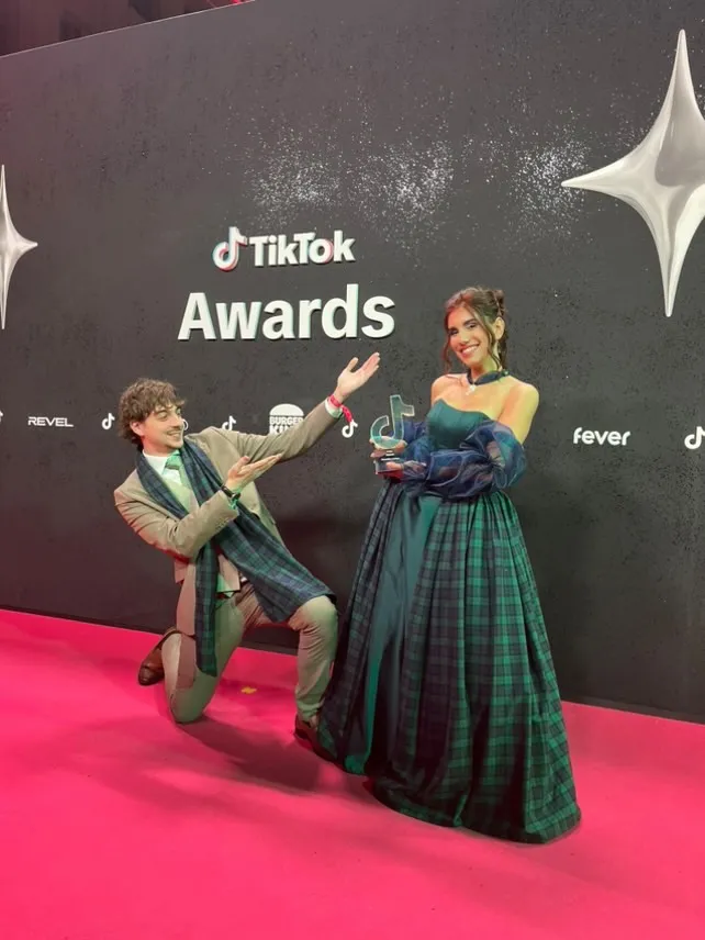 Alba Saenc en los Premios TikTok