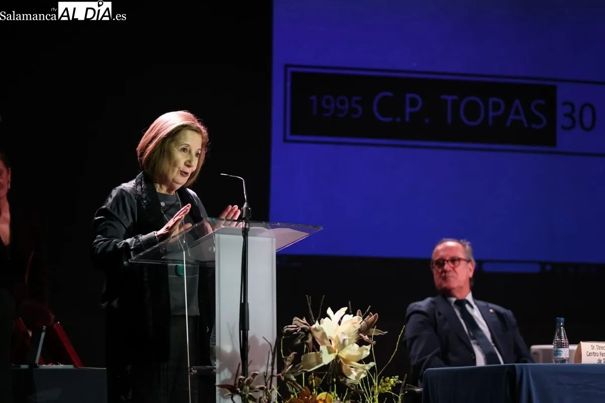 30 aniversario de la apertura del Centro Penitenciario de Topas, celebrado en la Sala B del CAEM. Foto de David Sañudo