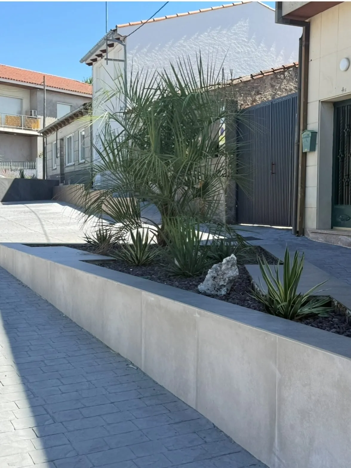 Estado actual de la Calle Doctor Fleming en Fuentes de Oñoro