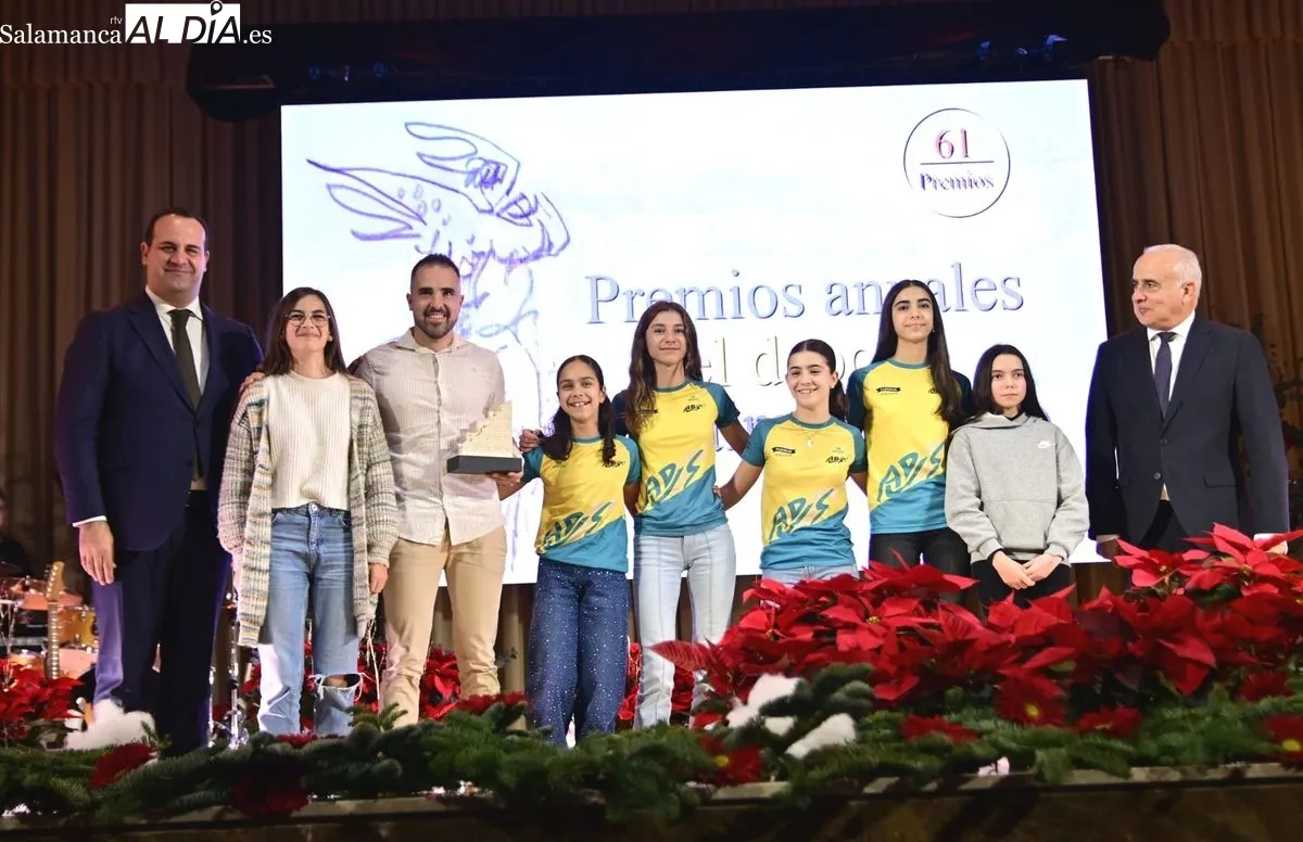 Gala de entrega de los  61º Premios Anuales del Deporte Salmantino convocados por la Diputación de Salamanca