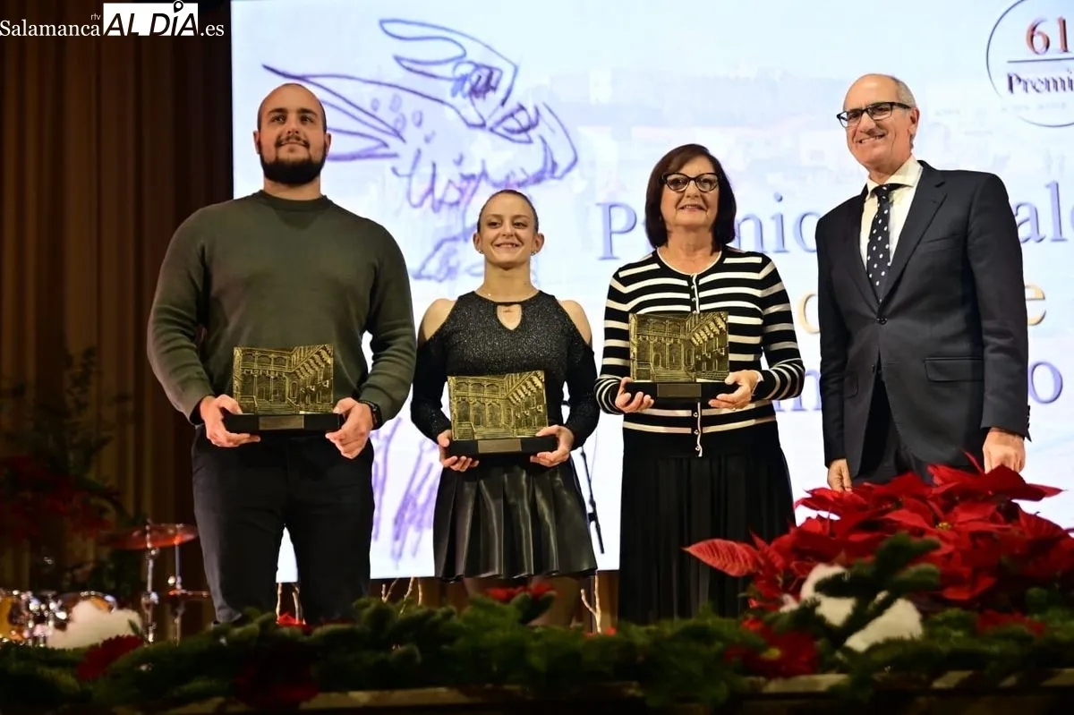 Gala de entrega de los  61º Premios Anuales del Deporte Salmantino convocados por la Diputación de Salamanca