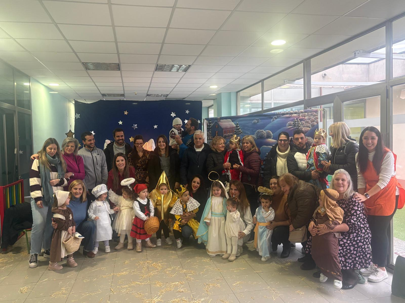 Belén viviente en la Escuela Infantil de Santa Marta