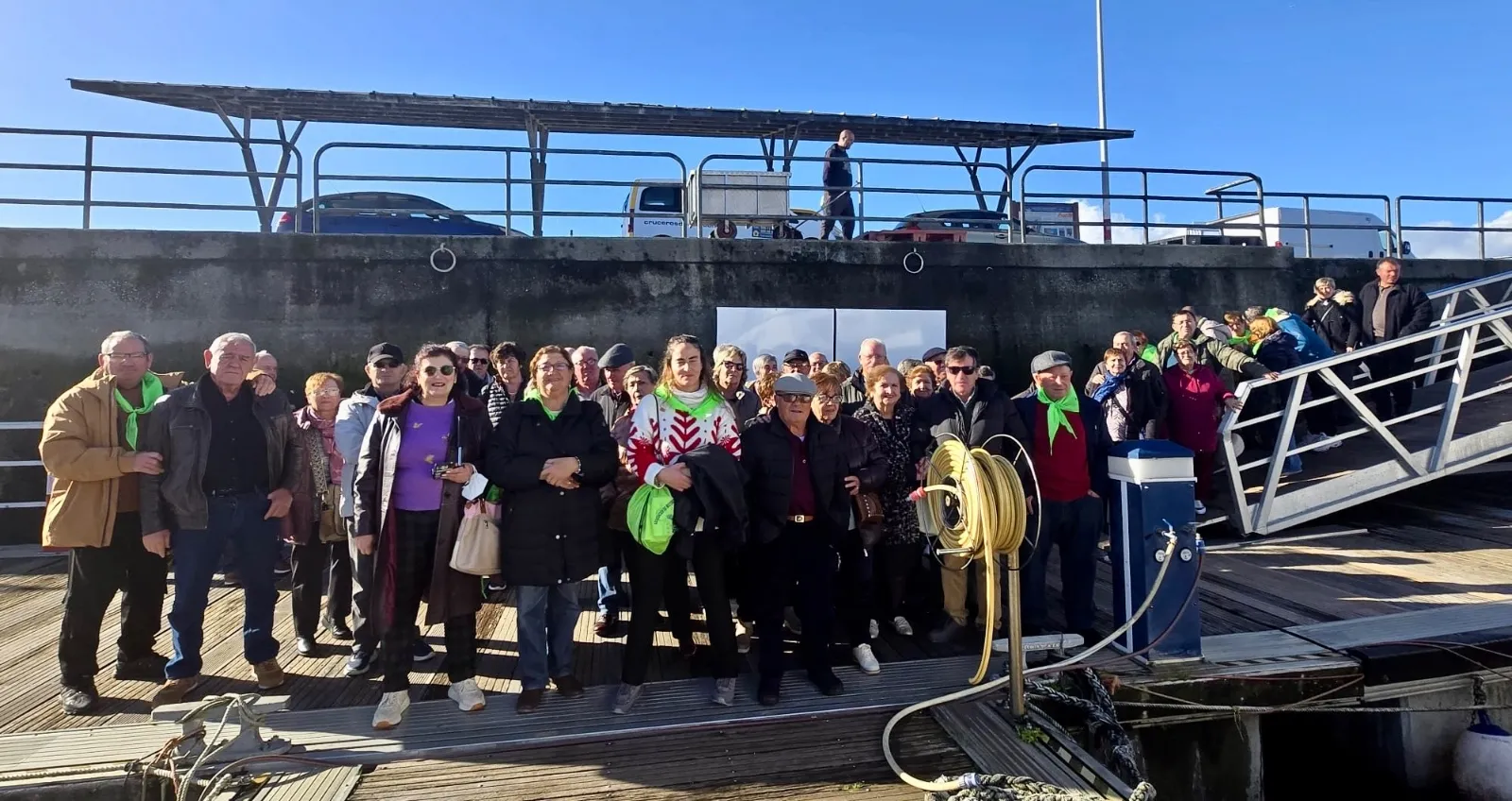 Foto 4 - La Asociaci&oacute;n San Miguel disfruta de un viaje cultural y festivo por Galicia