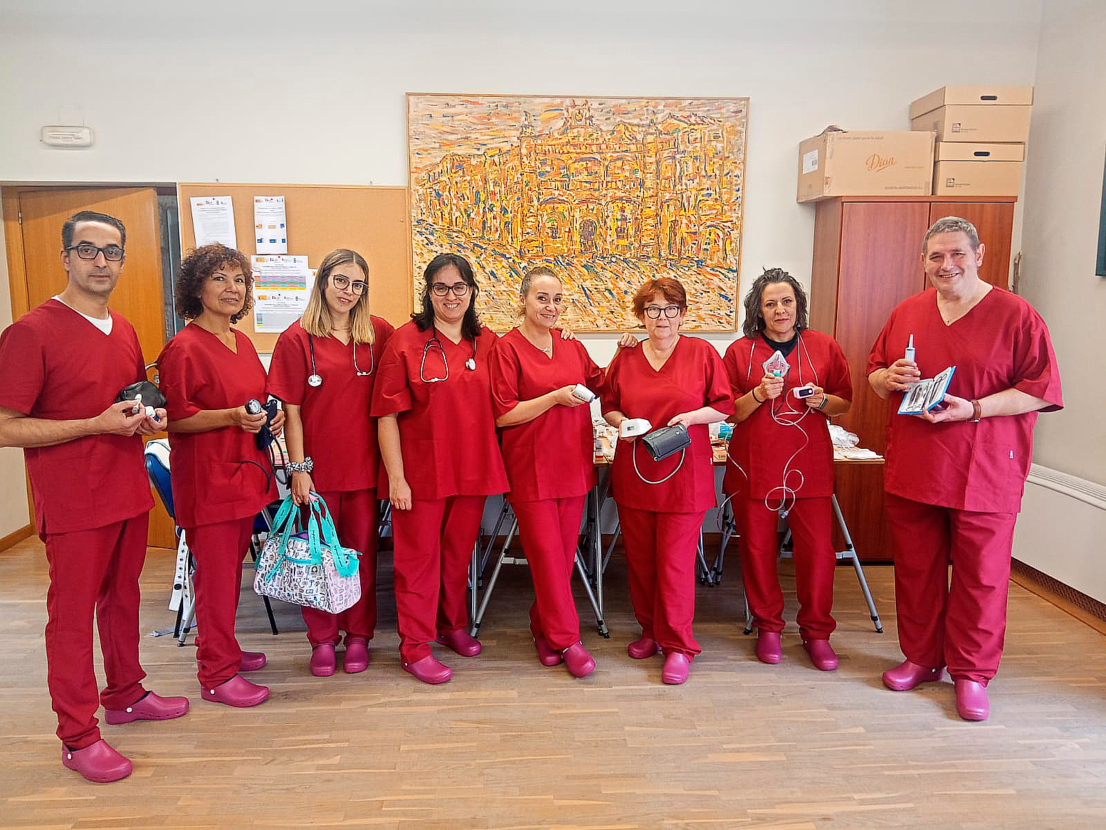 Alumnos del programa Asistir en prácticas en Ciudad Rodrigo