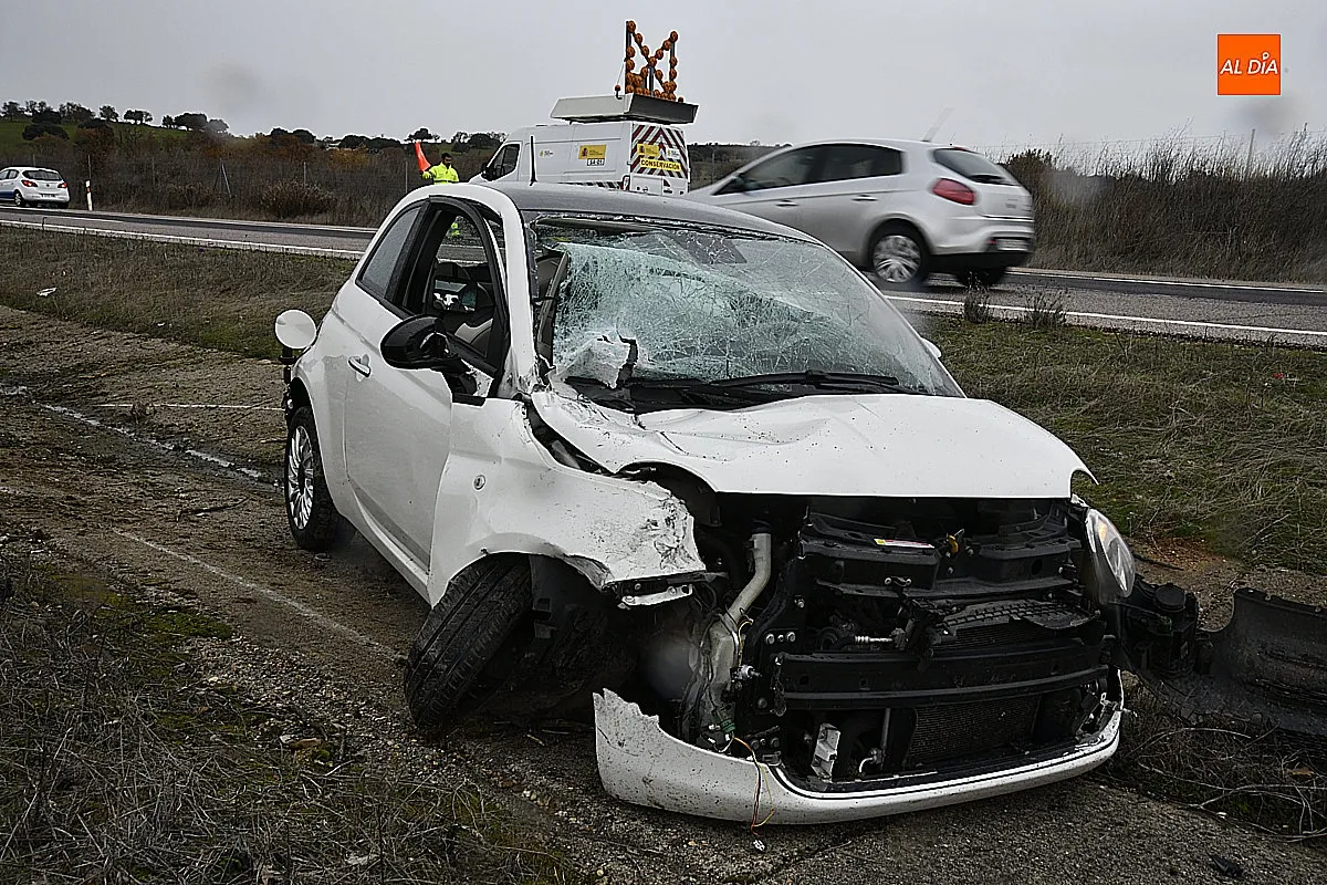 Accidente de tráfico en A-62
