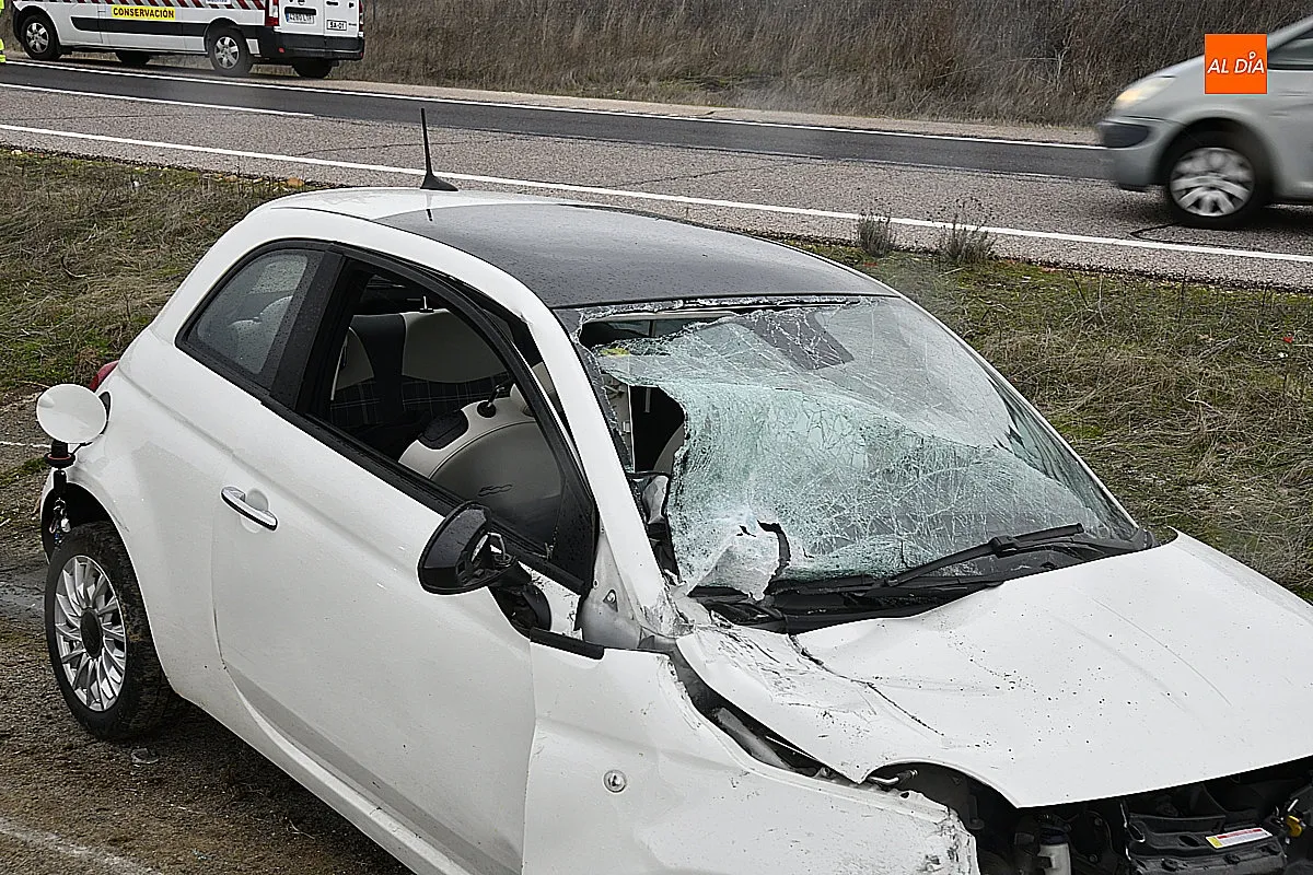 Accidente de tráfico en A-62
