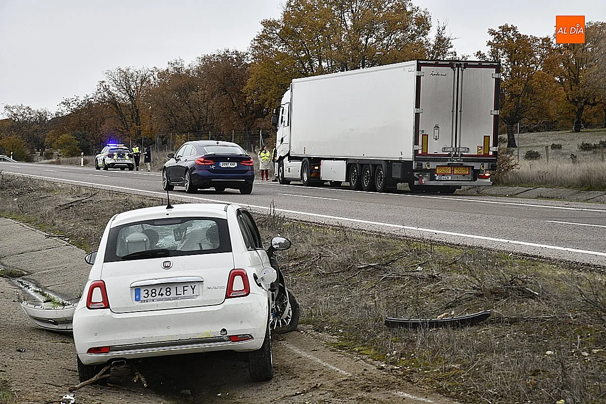 Accidente de tráfico en A-62