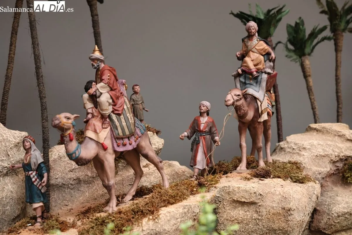 El Belén Monumental de La Salina regresa con las figuras de José Luis Mayo. Foto de David Sañudo
