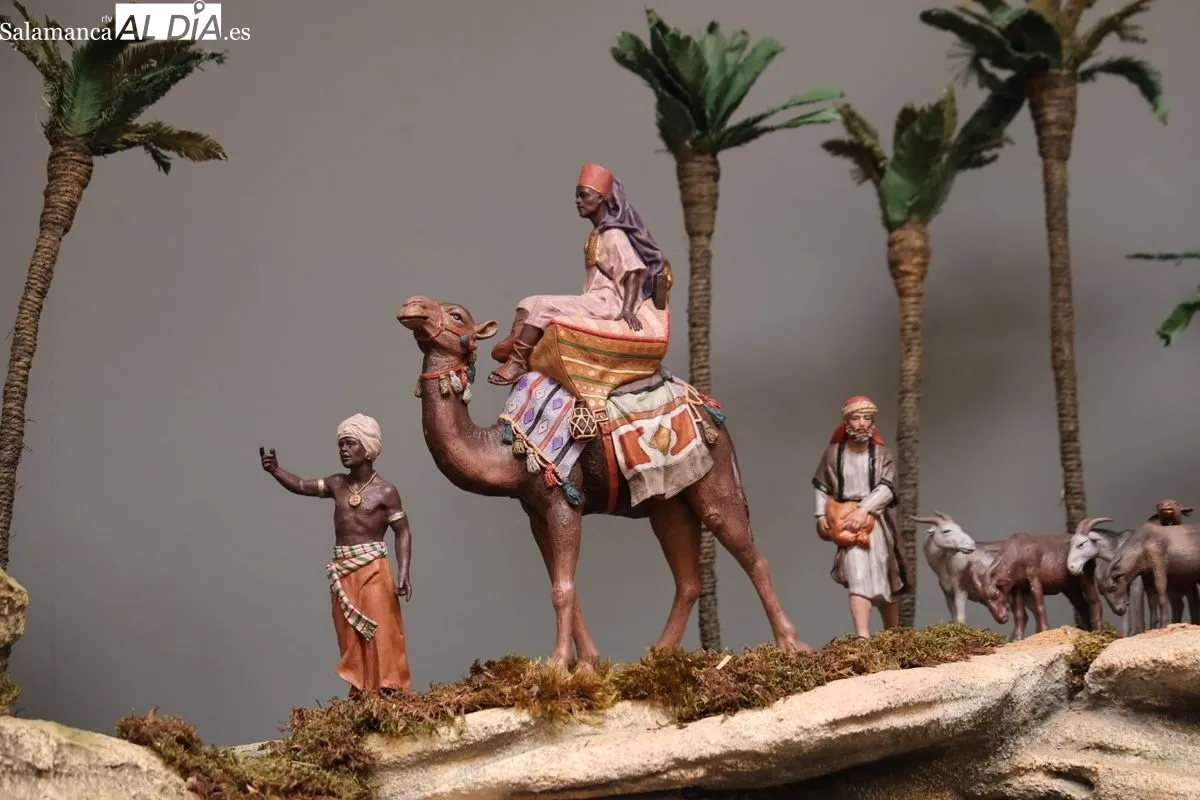 El Belén Monumental de La Salina regresa con las figuras de José Luis Mayo. Foto de David Sañudo