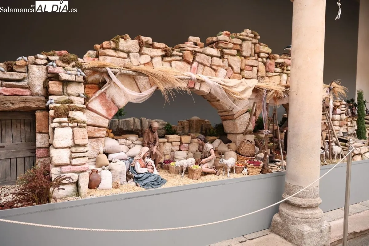 El Belén Monumental de La Salina regresa con las figuras de José Luis Mayo. Foto de David Sañudo