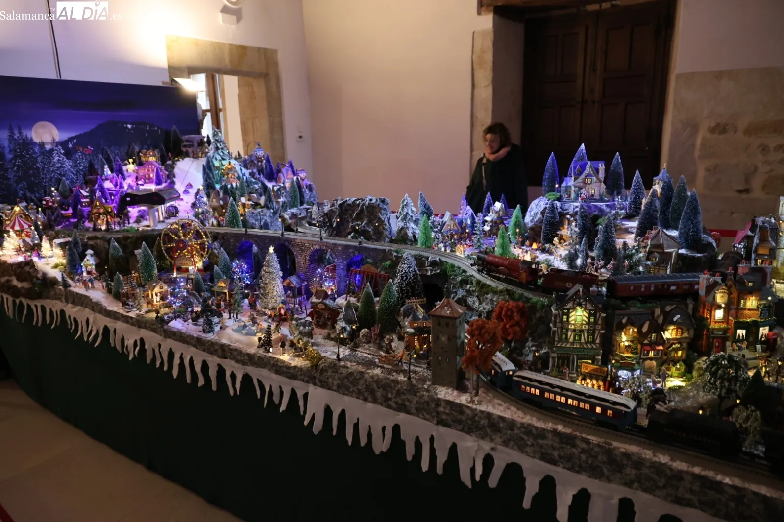 'Ciudad de Navidad' en la Torre de los Anaya | Fotos: David Sañudo