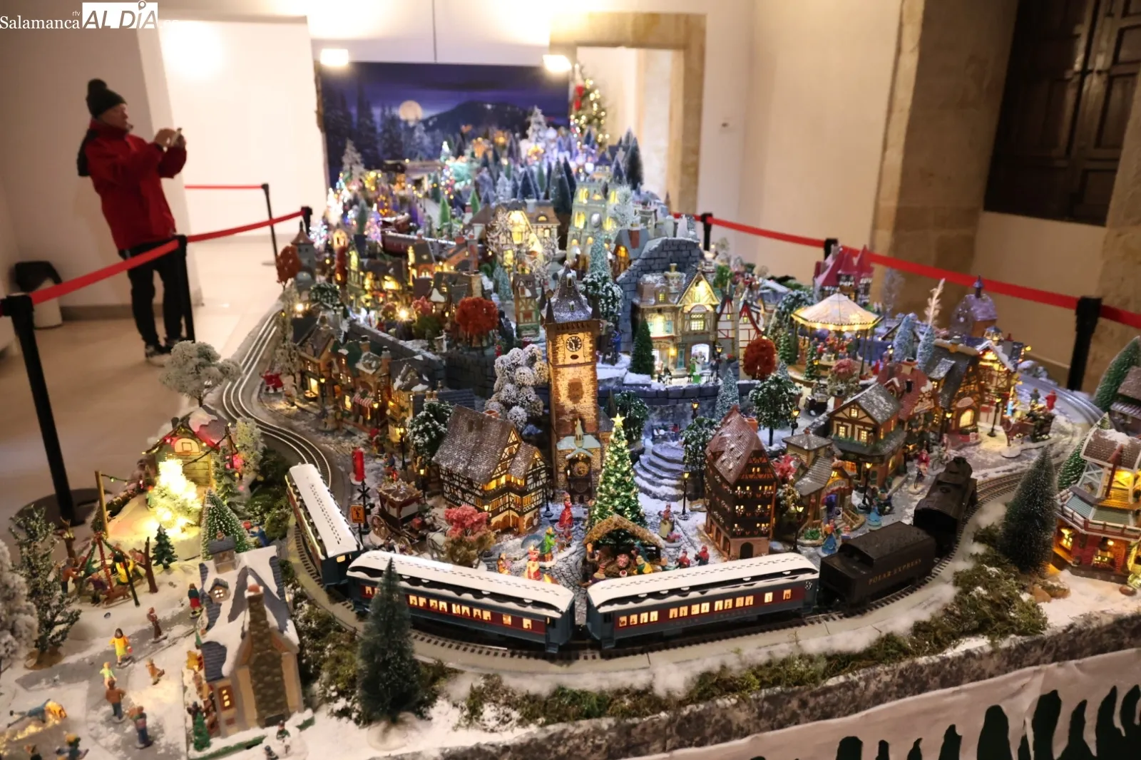 'Ciudad de Navidad' en la Torre de los Anaya | Fotos: David Sañudo